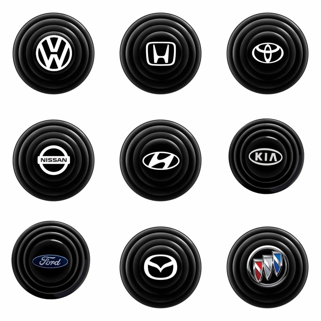 12Pcs Junta De Absorção De Choque De Carro À Prova De Som Pad Tira De Borracha Da Porta Do Anti Colisão Proteção