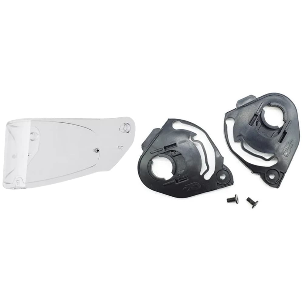 Viseira Cristal + Reparo Ls2 Ff320 Stream Ff353 Rapid 1772c + 1238p