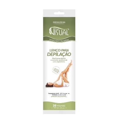 Papel Depilatório Novo Visual C/20 Folhas TNT