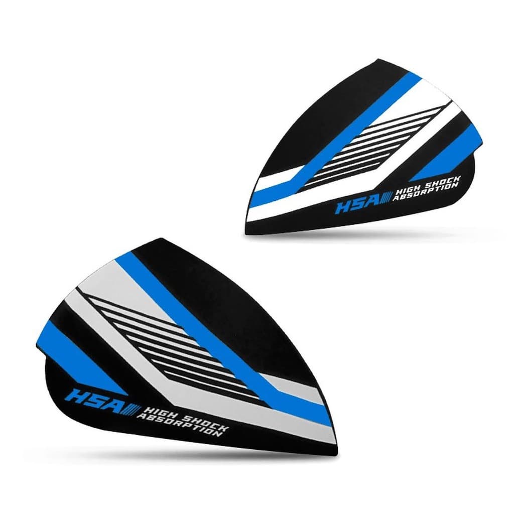 Kit 2 Orelhas Reparo Laterais Capacete Attack Evo Brilhante Pro Tork