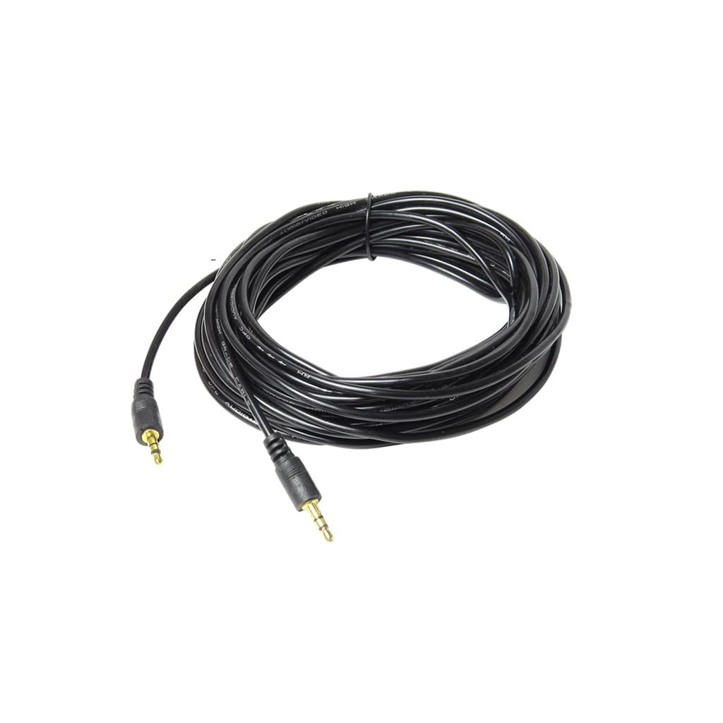 Cabo Auxiliar Audio Estéreo P2 X P2 Macho 10m Metros Aux Som