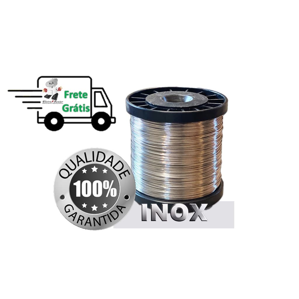 Fio De Aço Inox Para Cerca Elétrica