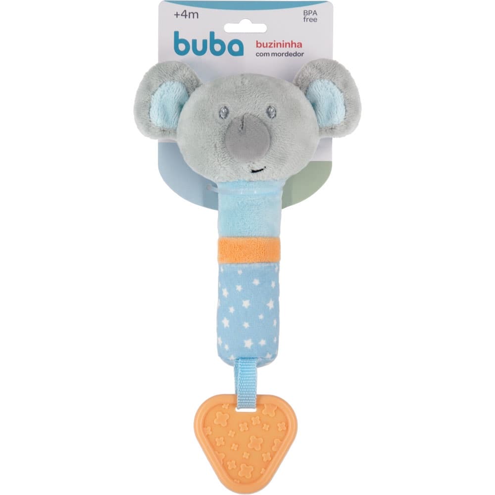 Buzininha Com Mordedor Coala Buba Azul