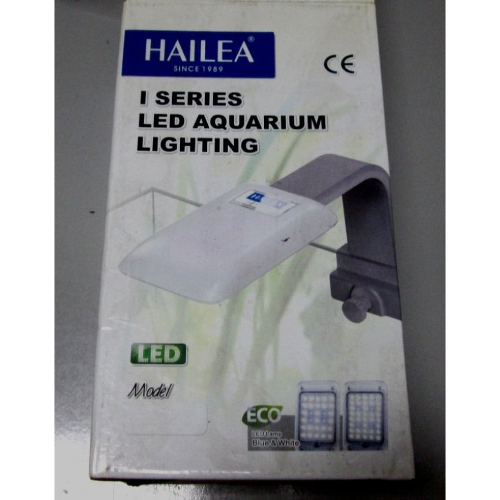luminaria de led para aquarios hailea com interruptor bivolt
