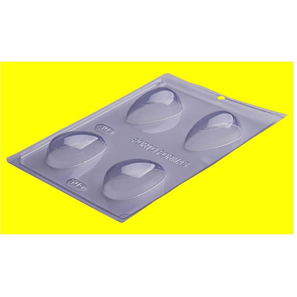 Forma Para Ovo Liso 50g  Cód. 30 Porto Formas