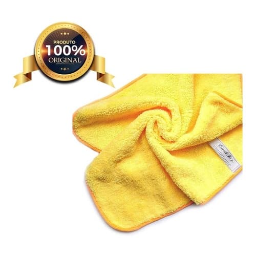 Kit 05 Panos Microfibra 60x40 Flanela Lava Carro Seco Anti-risco