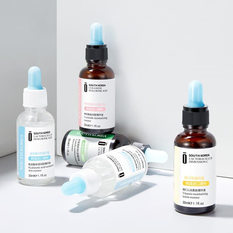 30 Ml anti-Rugas Ácido Hialurônico Cenella asiatica Vitamina C Yeas CERAMIDE Rosto Soro skincare Coreano Essência Clareamento