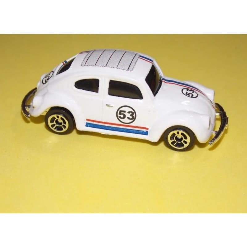 Vw Herbie Fusca Maisto Custom Escala 1.64 Tamanho 7cm Novo