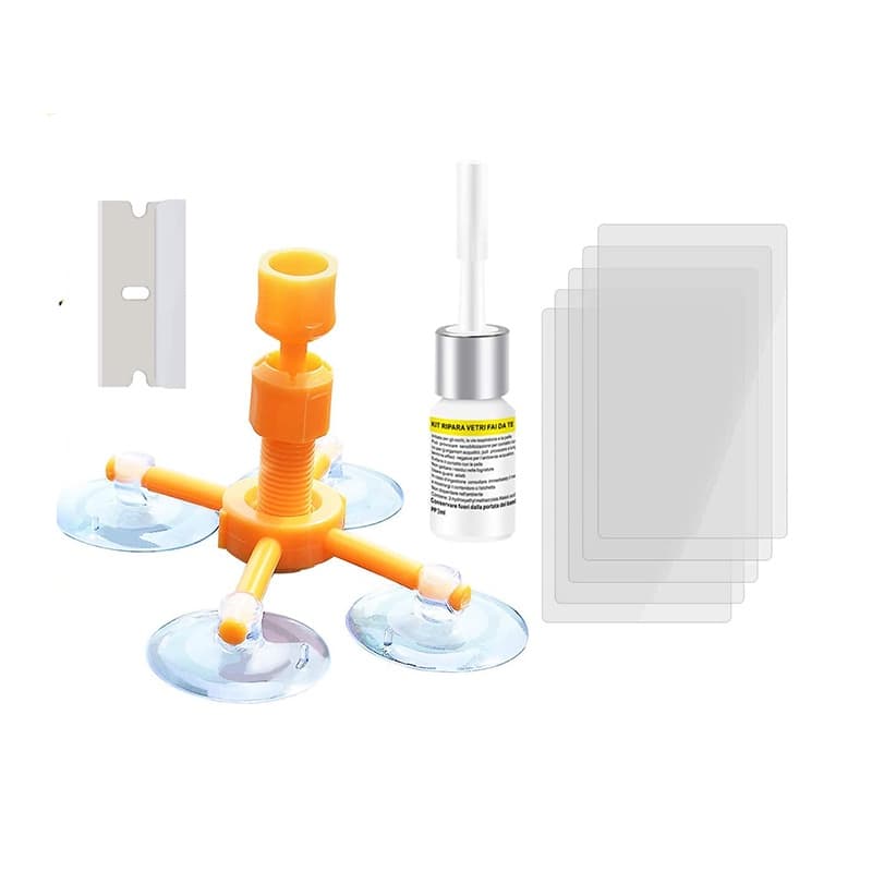 Kit Reparador Premium De Parábrisa Trincado E Vidros cola de reparo de vidro
