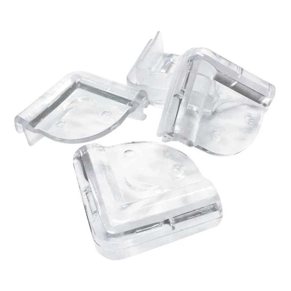 Kit 4 Protetores Silicone Para Quinas Cantos Cantoneira