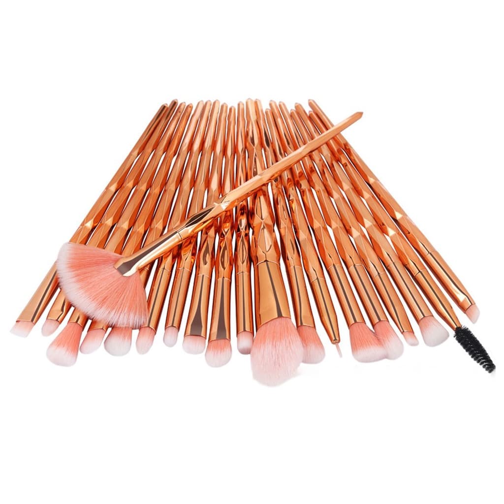 20 Peças, Pincéis De Maquilhagem, Base, Maquilhagem, Kit De Cosmética Entrega de cor aleatória ！