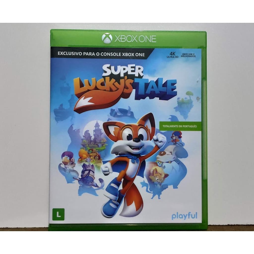 Jogo Super Lucky´s Tale  Xbox One Mídia Física Jogo original Microsoft
