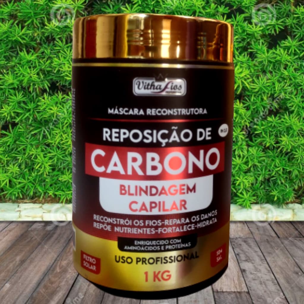 Máscara de Reposição de Carbono Capilar 1 KG (Vitha fios)