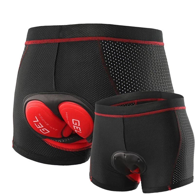 Bermuda Shorts Ciclismo Forro Gel Confortavel Almofadado Alta Densidade Anti Impacto Respirável Masculino Feminina
