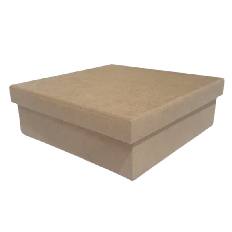 10 Caixas MDF 12x12x5 lembrancinhas, organizadoras,  quadrada, convite, casamento, batizado