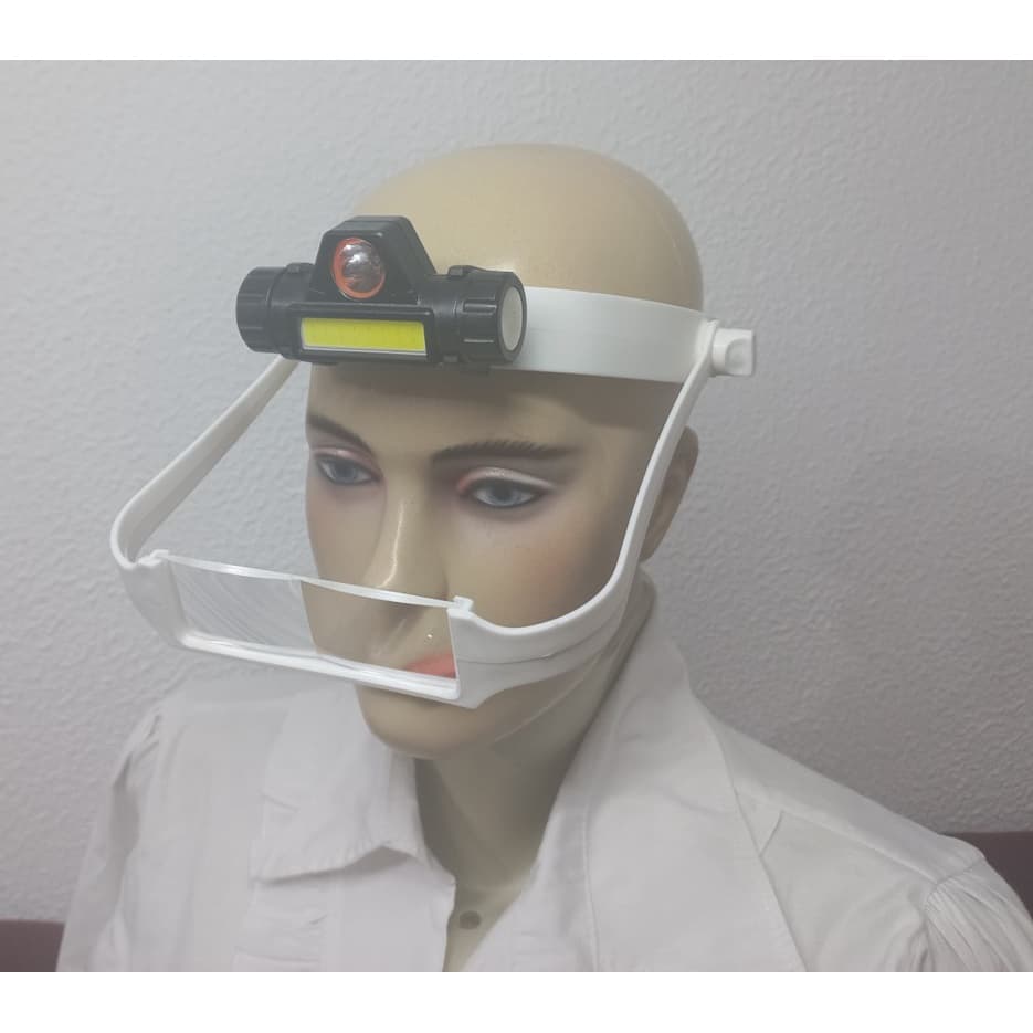 Lupa De Cabeça com Super Led e 4 Lentes