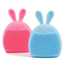Limpador facial em Silicone Formato orelha