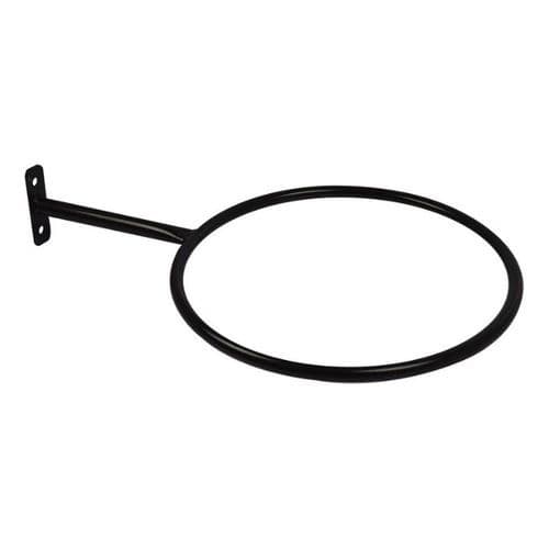 Suporte para bola de vôlei futebol de parede kit com 3 pçs de 16cm de diametro