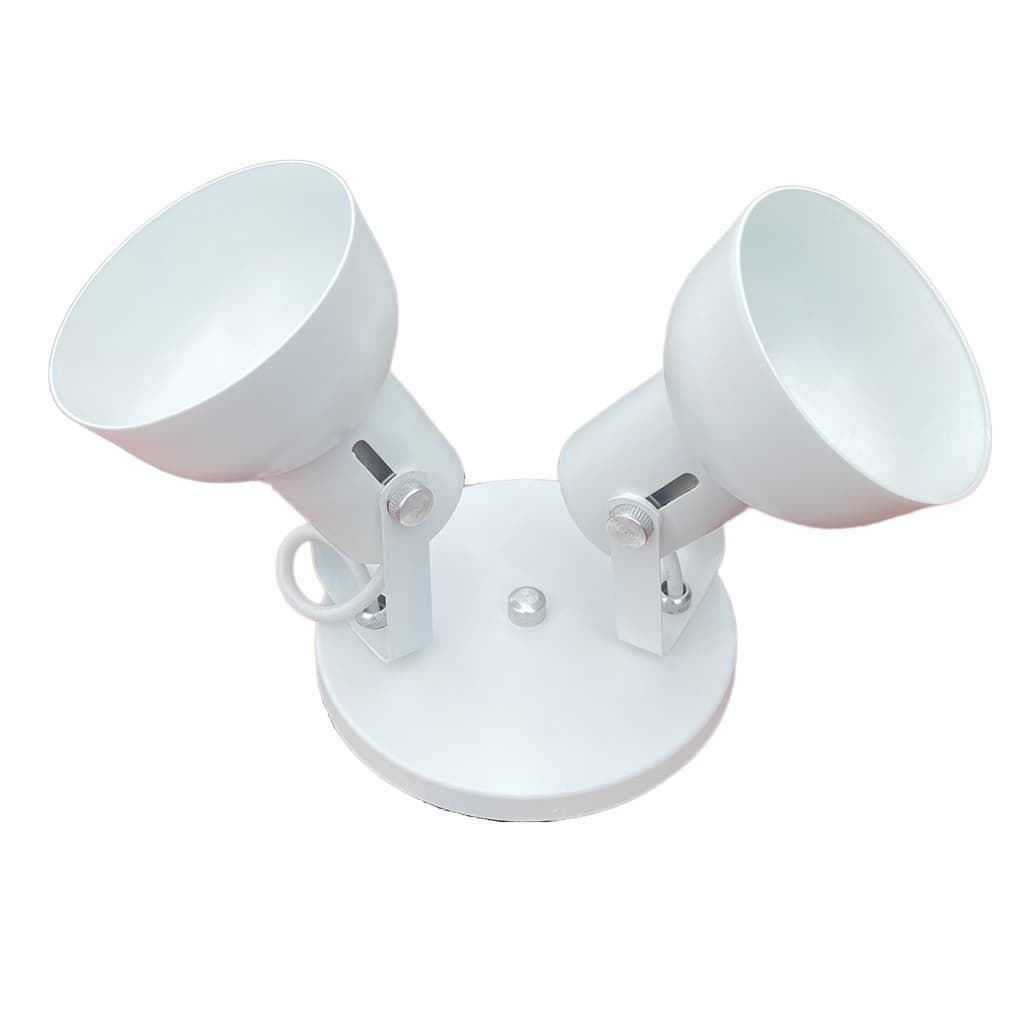 Spot de Sobrepor Apolo Duplo Branco