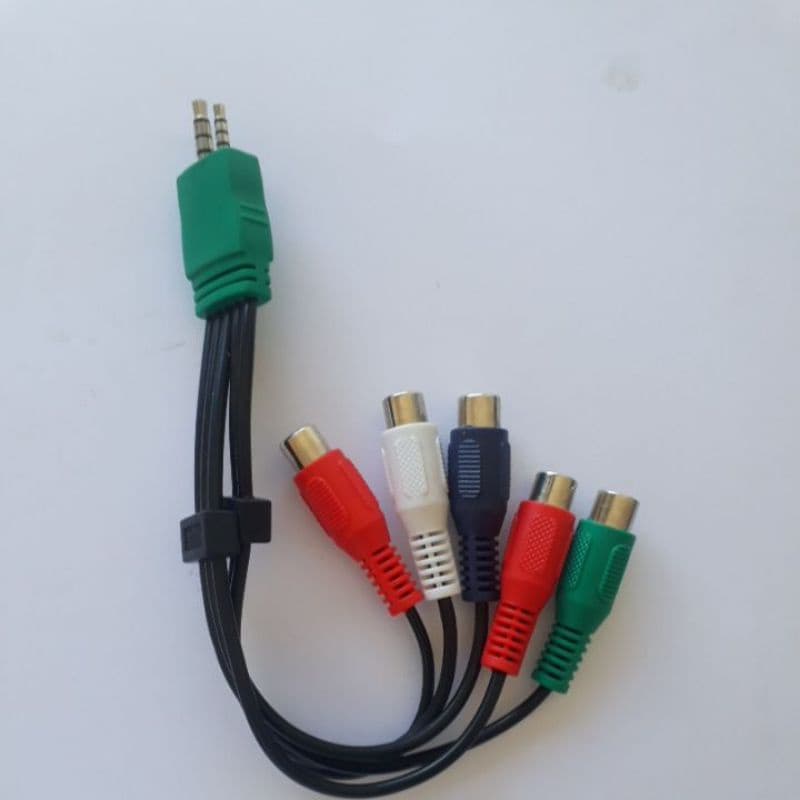 Adaptador Av Componente Tv Samsung 5/rca P1/p2