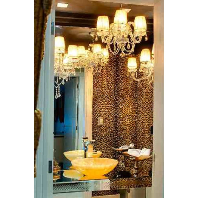 Papel Parede Adesivo Onça Para Quarto Sala Hall Lavabo Contact 45 cm x 10 Metros 092 - ARUFORTE
