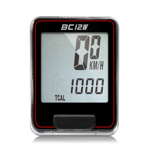 Ciclocomputador para bicicleta Bike Echowell Bc12w Sem Fio com 12 Funções
