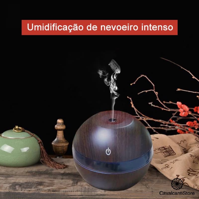 Mini Umidificador de Ar e umidificadores de Ambientes Tipo Madeira de ar para escritorio para carro-UM002