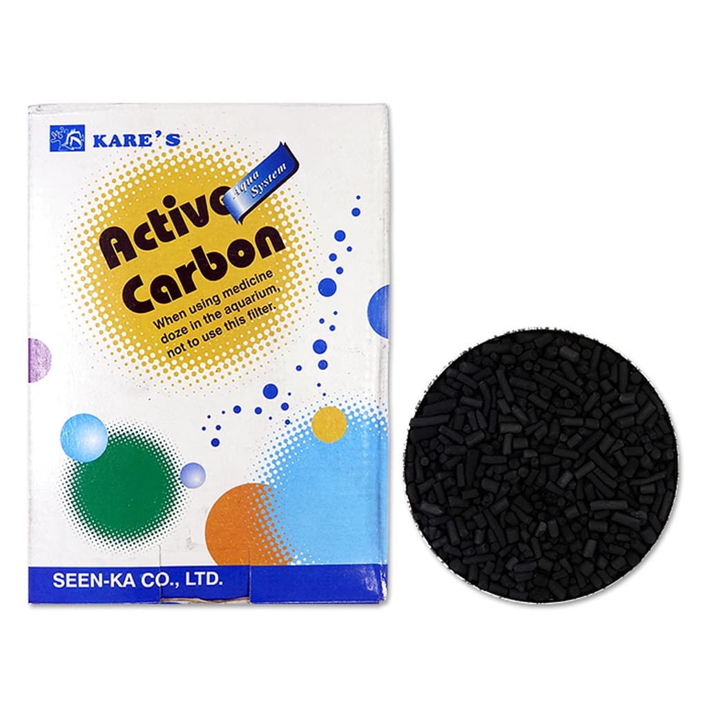Carvão Ativado Para Aquário Com Bolsa Filtrante Kares 500gr