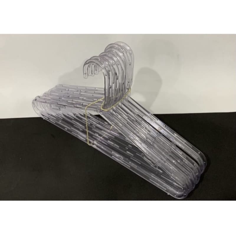 30 Cabides Acrilico Adulto transparente