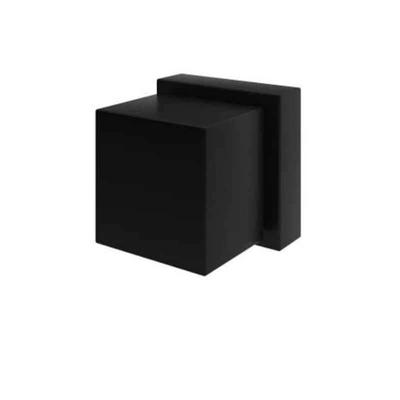 Acabamento para Registro Quadrado Volante 24 mm Preto todo Metal
