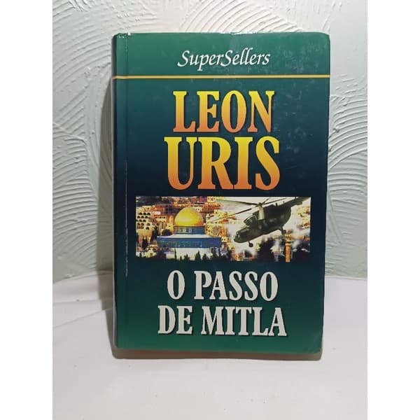 Livro Antigo de 1988 O Passo de Mitla de Leon Uris SuperSellers n.42 ver Descrição