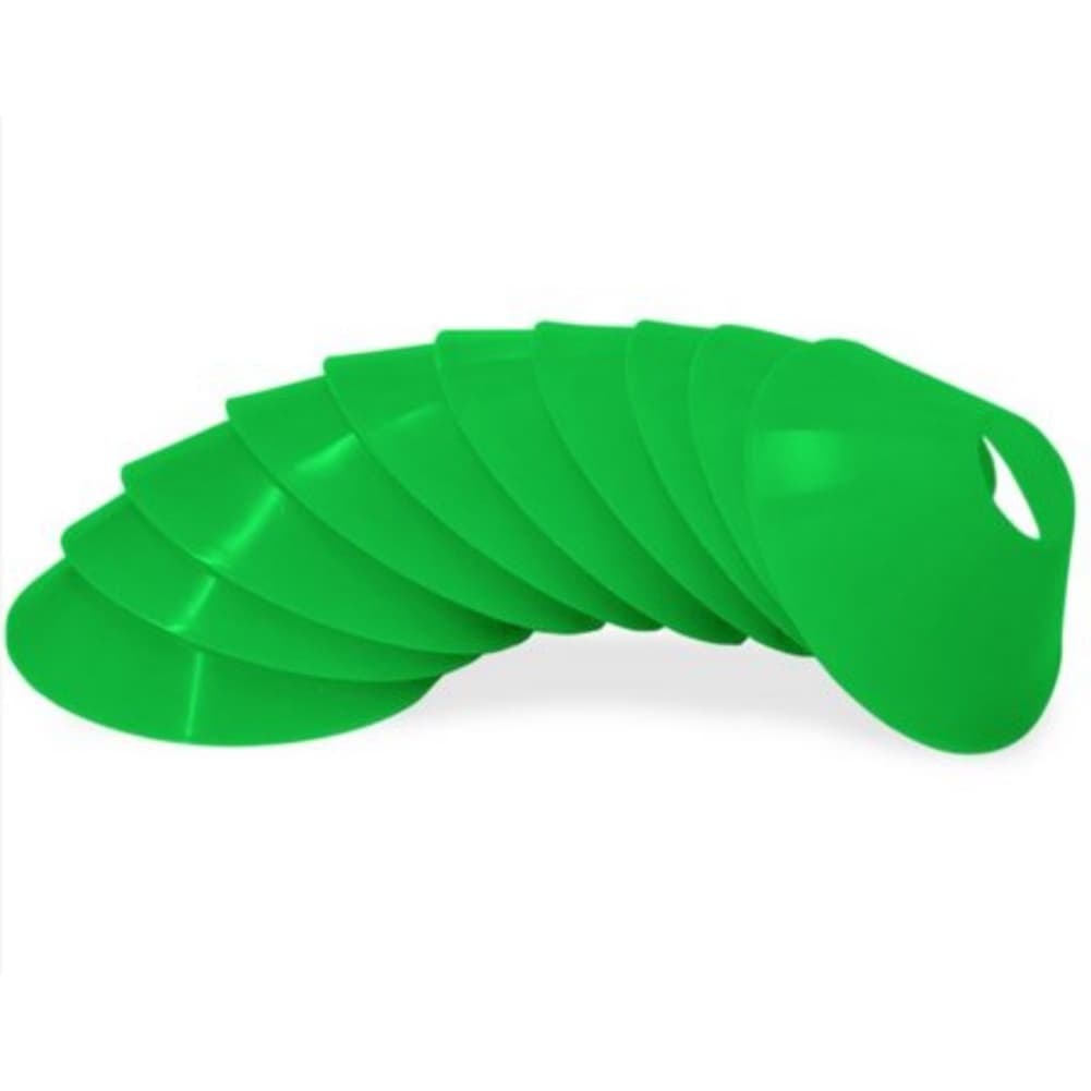 Kit C/10 Posicioners Chapeu Chines Treinamento Cor Verde