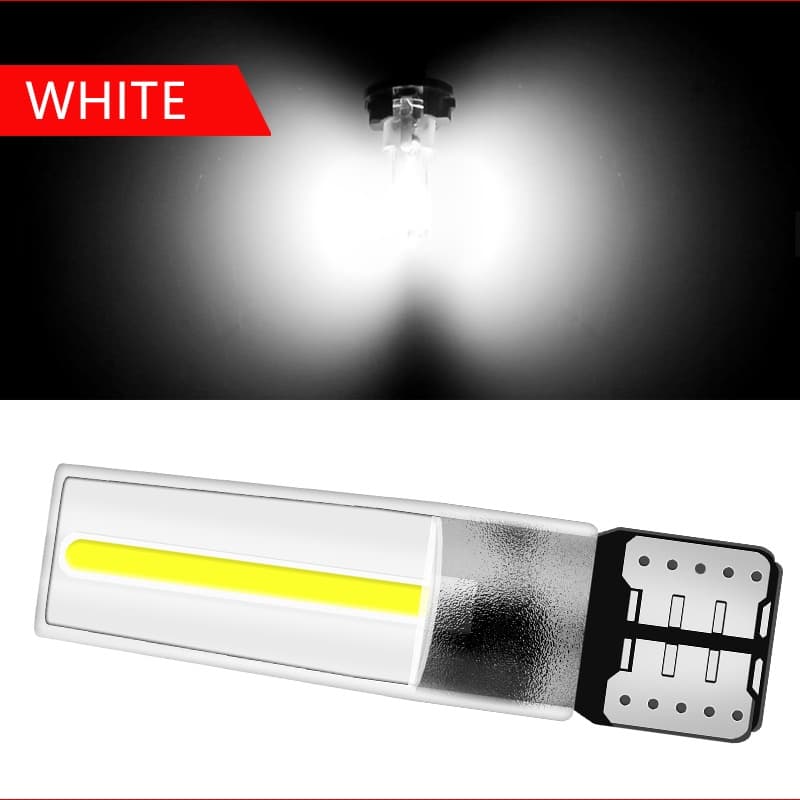 Unidade Lâmpada Led Filamento Cob Pingo T10 Acrílico