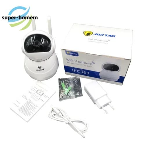 Camera Ip Segurança Robô Panoramica Espia Wifi Sensor Movime8166XP