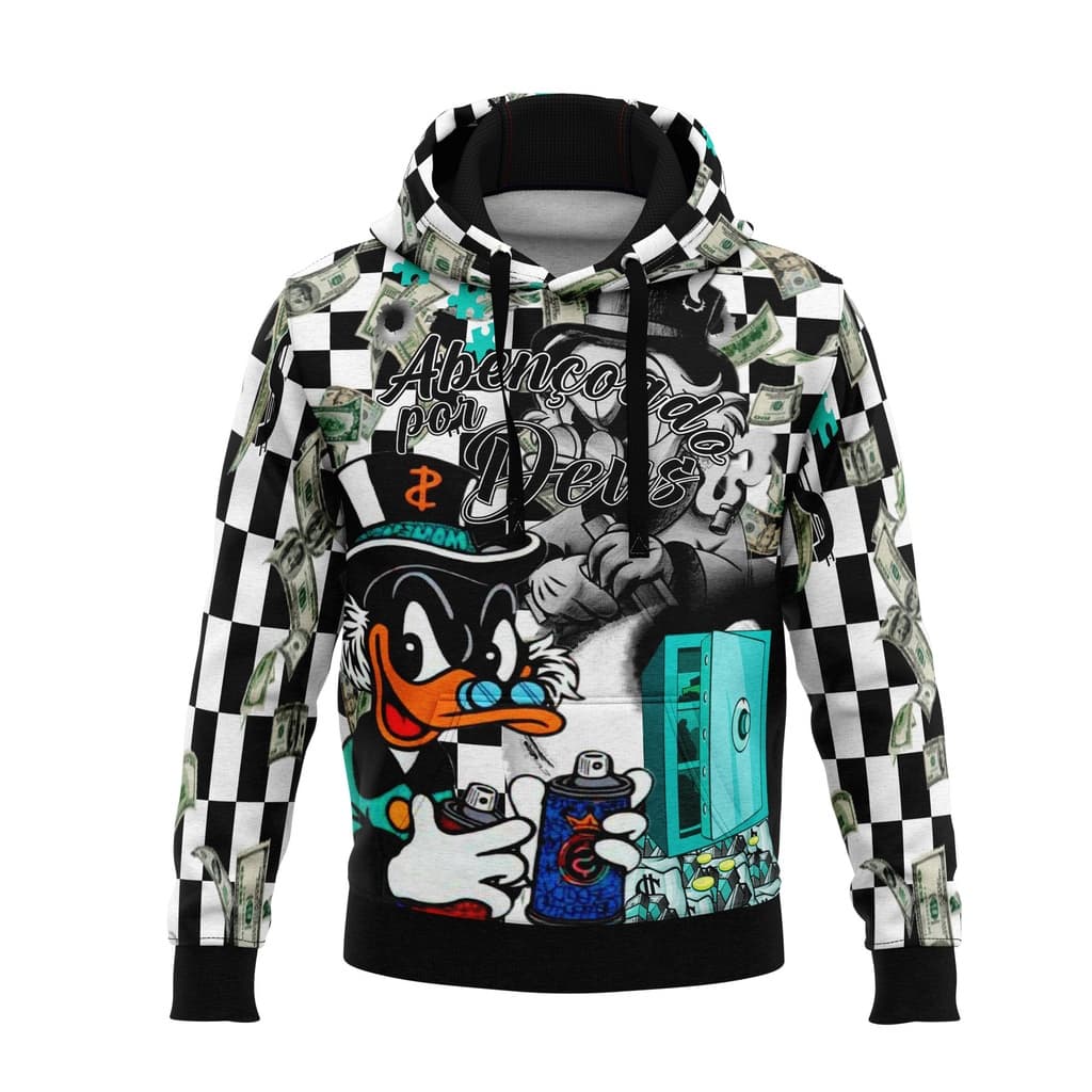 casaco blusa moletom Quebrada favela Tio Patinhas Humildade