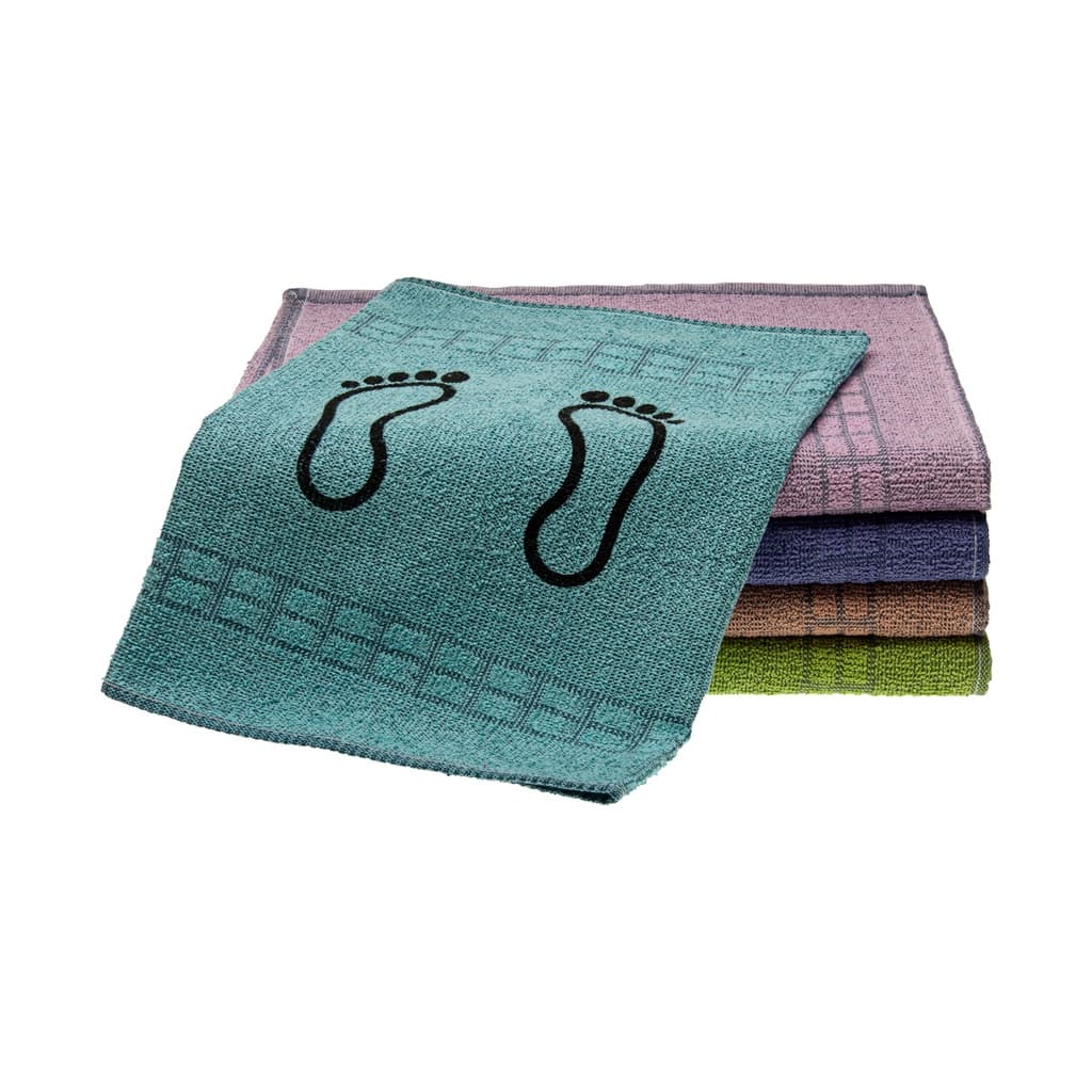 Kit Com 05 Toalhas de Piso Tapete Pezinho Para Banheiro 43cm x 65cm  100% Algodão Laune Haus  CONFORT