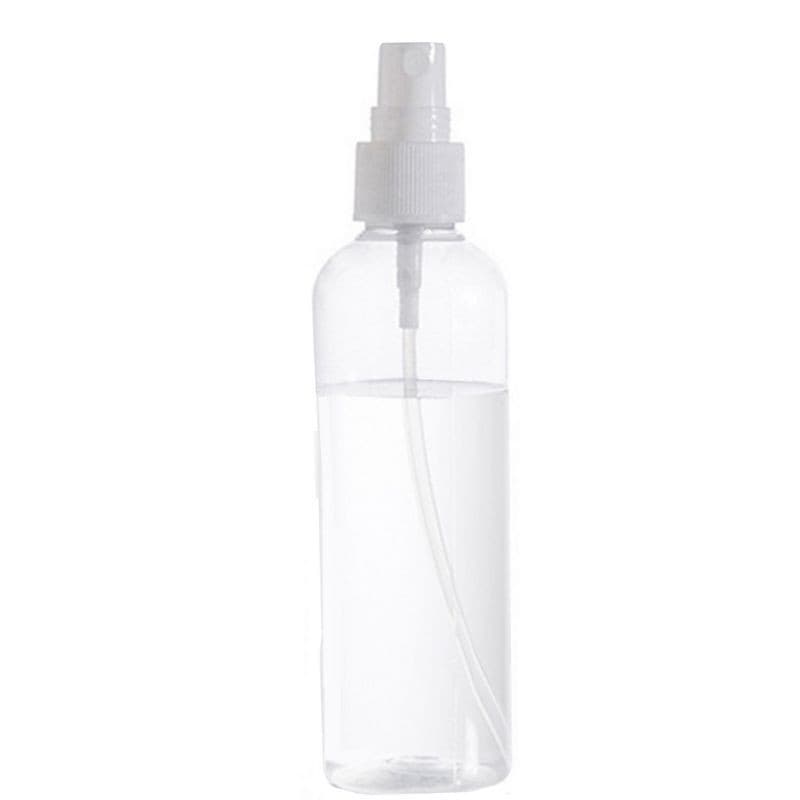 Borrifador De Água Manual Spray Frasco 100ml Com Tampa Unidade Transparente Válvula Pequeno Higiene Limpeza Plasart