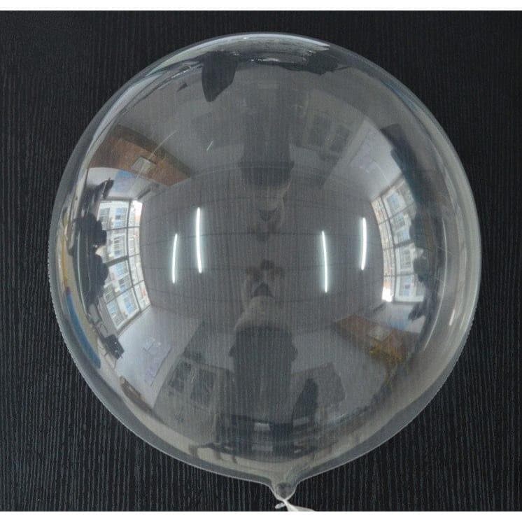 10 Balão Bubble Bobo 10 18 24 e 36" Polegadas Decoração Festa Transparente