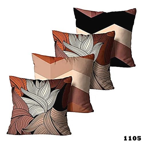 Kit Com 4 Capas De Almofadas Decorativas Para Sala Personalizadas