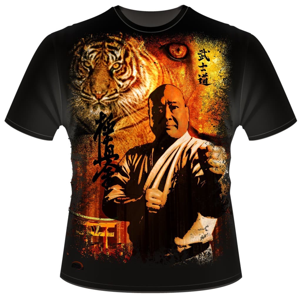 Camisa Samurai Luta Karate Mma Arte Marcial Kyokushin 103-3 Personalizada