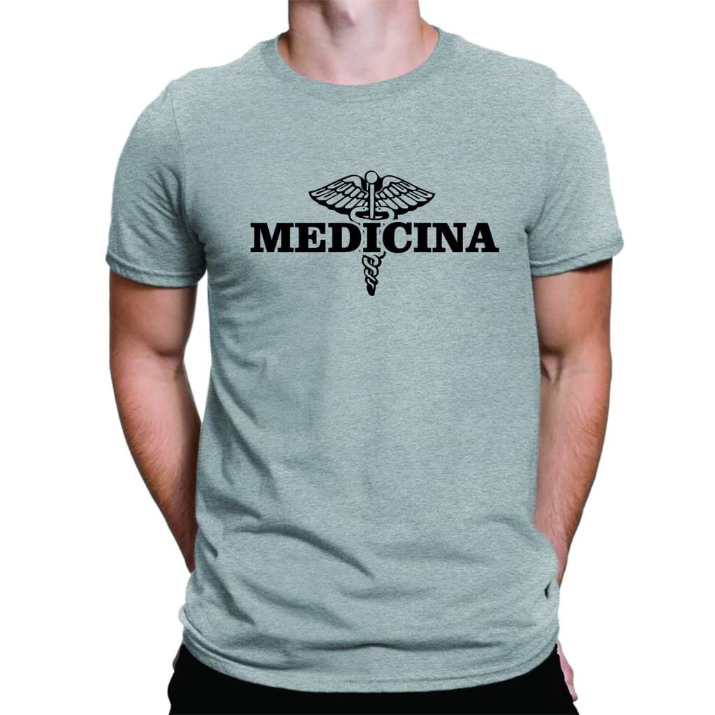 CAMISETA MEDICINA FACULDADE LOGO