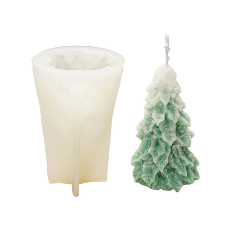 RUN Moldes Silicone Para Árvore Natal 3D Molde