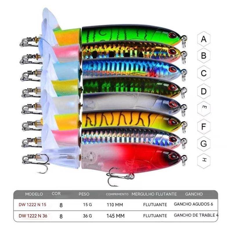 Isca Artificial Para A Pesca 15g/35g , Kit De