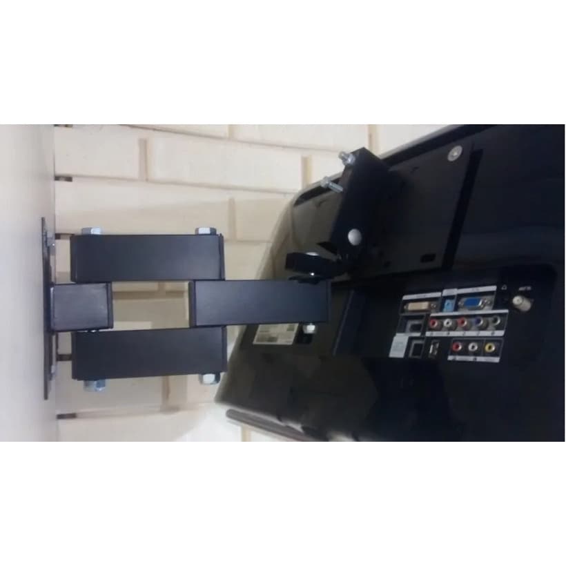 Suporte TV e monitor Articulado 6 movimentos  Lcd Led Plasma 15 20 22 27 29 32 39 40 42 43 47 49 50