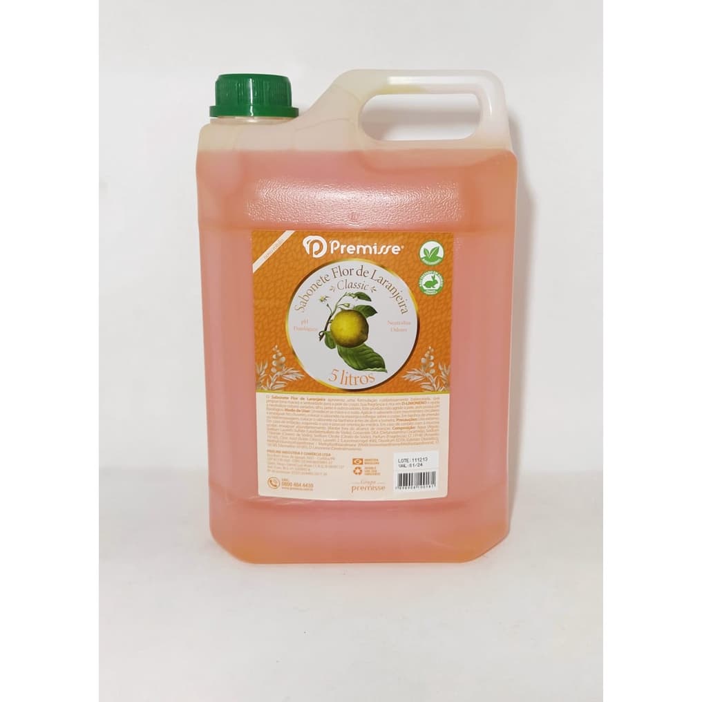 Sabonete Liquido 5L Premisse Flor de Laranjeira