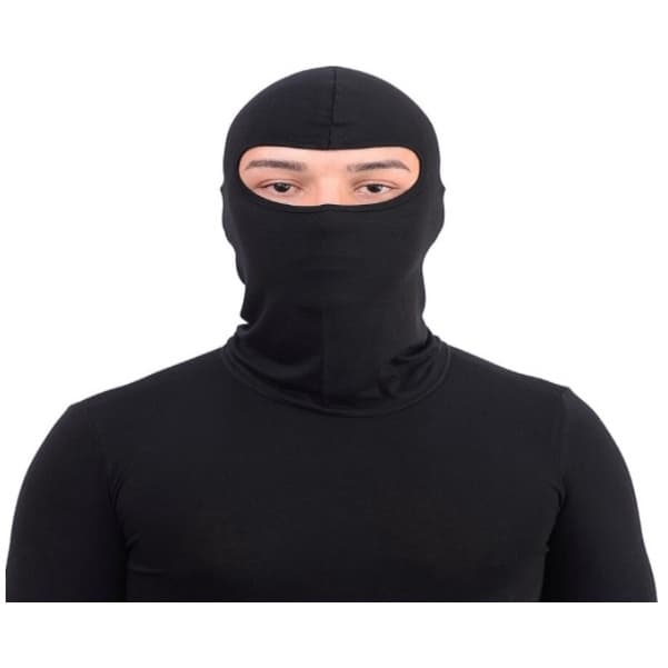 Touca Ninja Capuz para Motoqueiro MilitarTática  Máscara com gola Balaclava