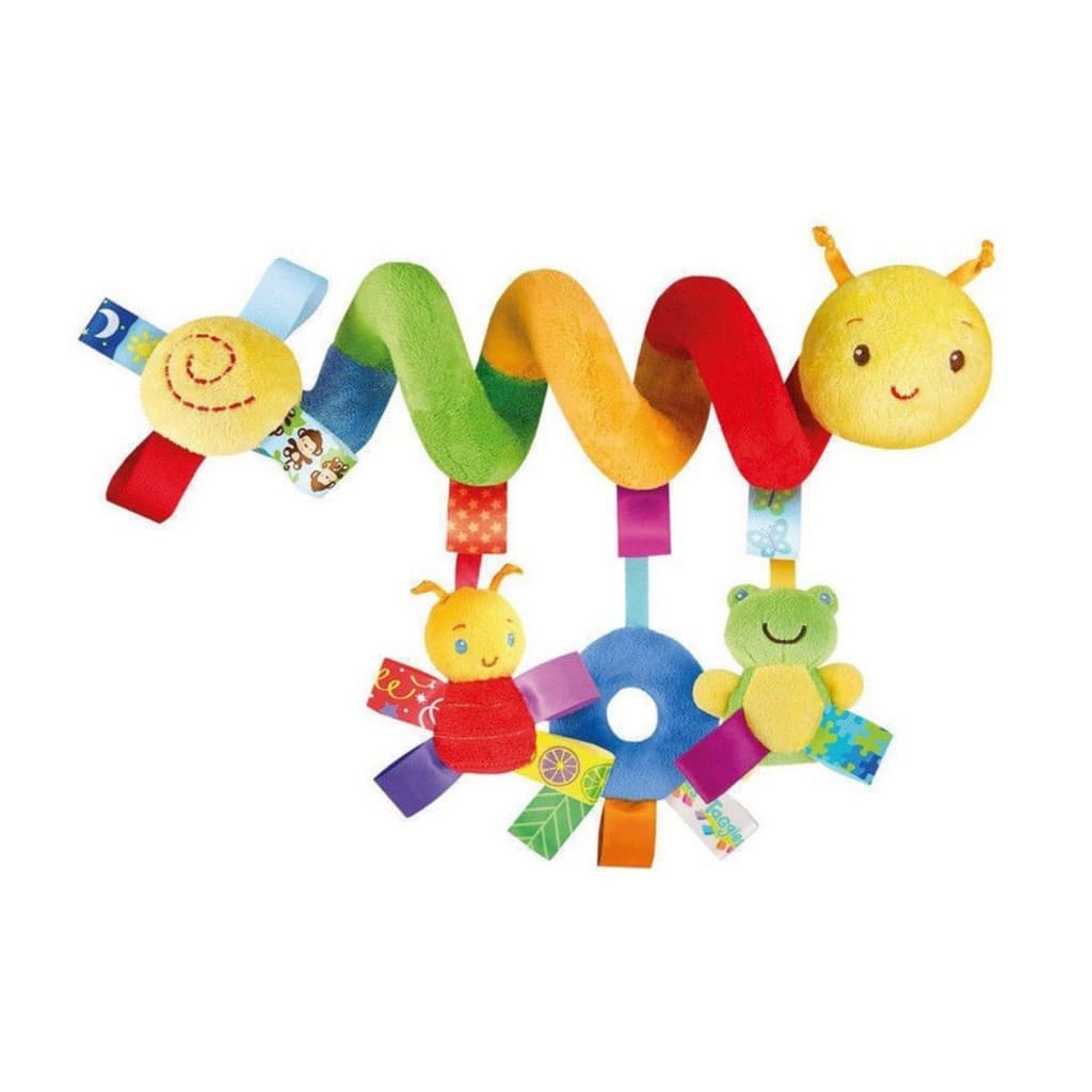 Brinquedo tipo Móbile Centopéia Espiral Para Carrinho de Bebê
