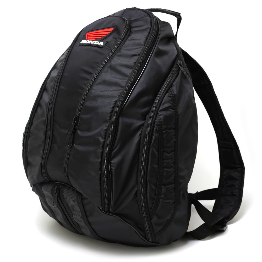 Mochila Honda Preta Escolar Com Capa Impermeável