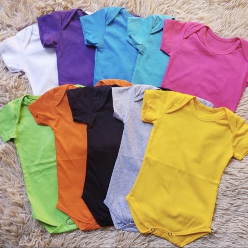 Kit combo 3 bodys 100% algodão - Body combo menino/menina