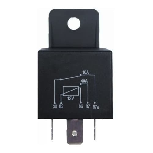Rele De Buzina Universal 4 Pinos Automotivo 12v 40a